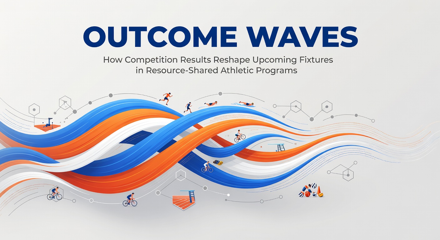 Athletic teams sharing community sports facilities during a busy weekend schedule